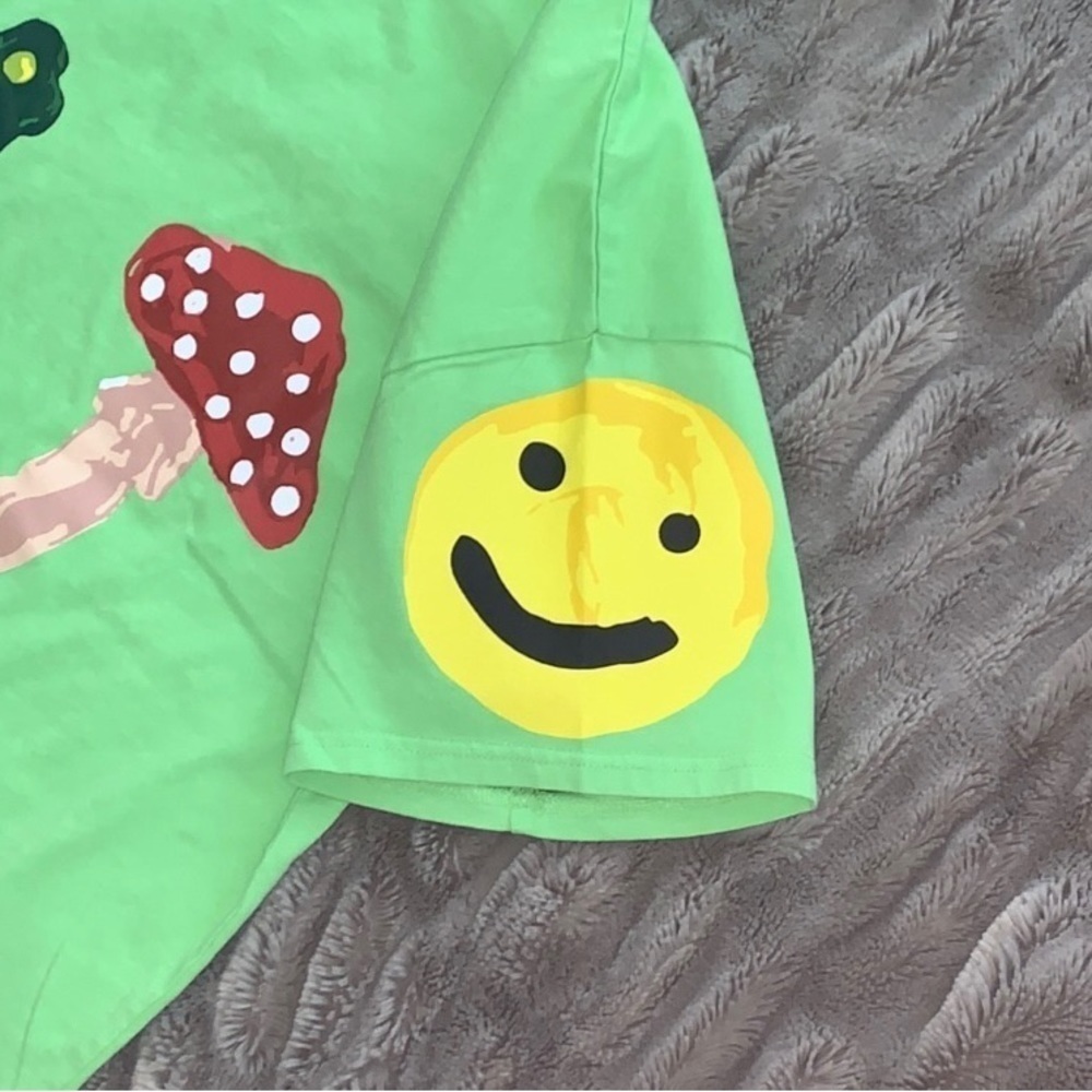 New Coney Island Picnic Doodle Oversized Tee L - Picture 5 of 9